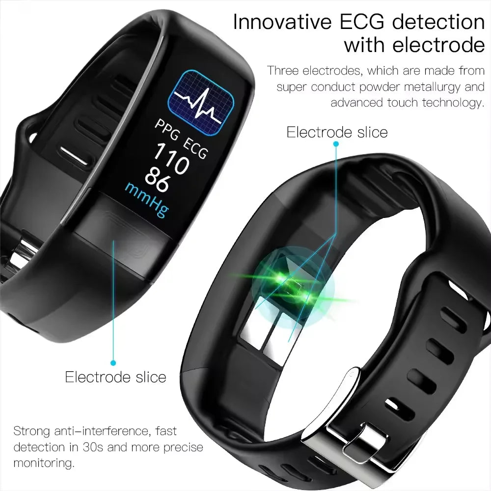 P11 Plus Smart Watch Home Health Check Sports Smart Watch with AI Voice Assistant Email Dial Call Gesture Control Functions