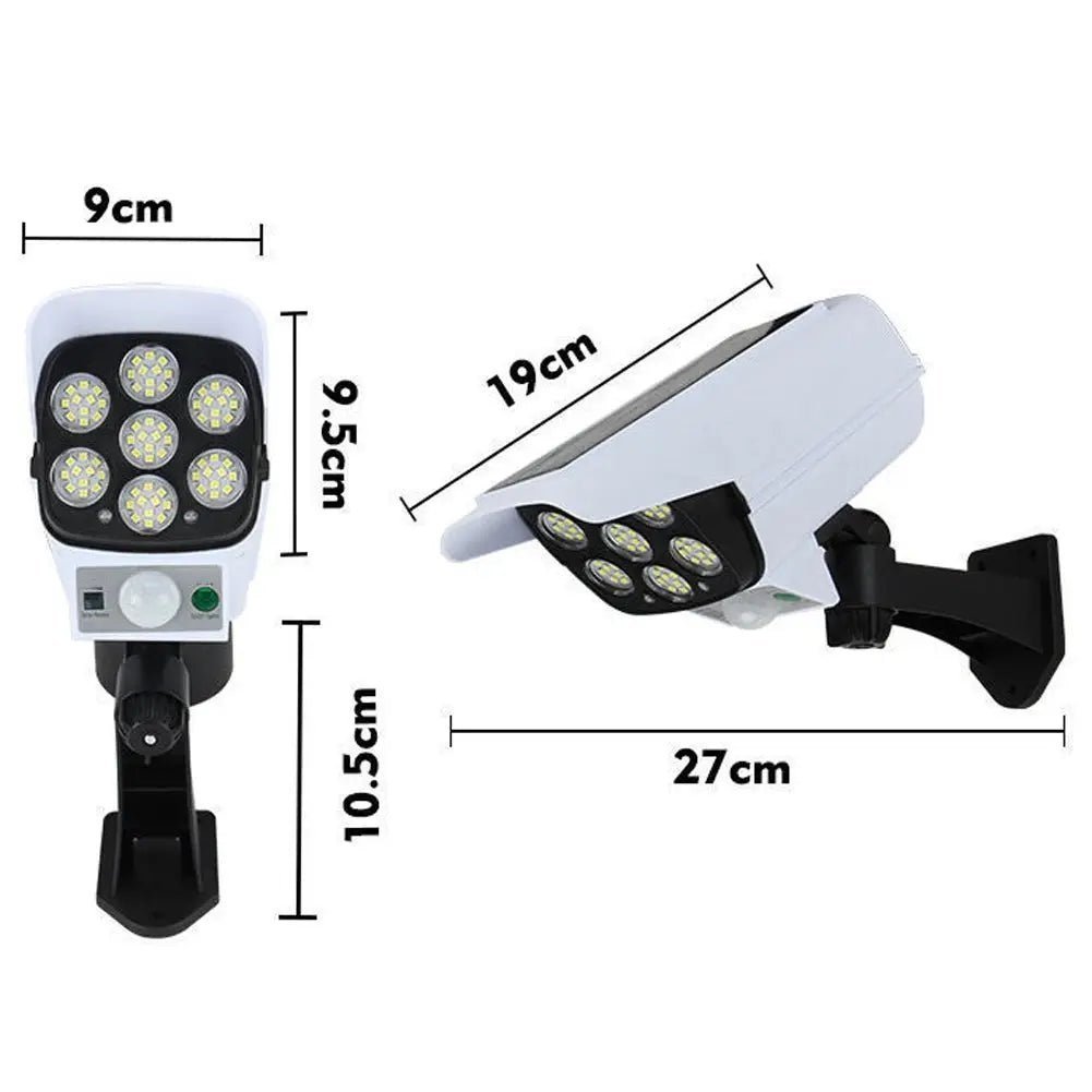 “SolarCam™ Outdoor LED Spotlight – Motion Sensor Waterproof Lamp” | Shopulia