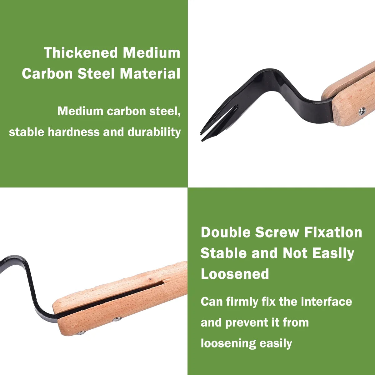 T TOVIA™ Weed Removal Tool – Durable Lawn Care Fork Shopulia