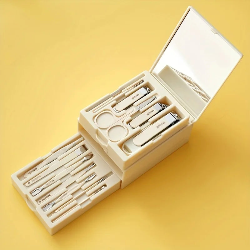 All-in-One Nail Perfection Kit with Mirror – Your Hands Deserve Luxury