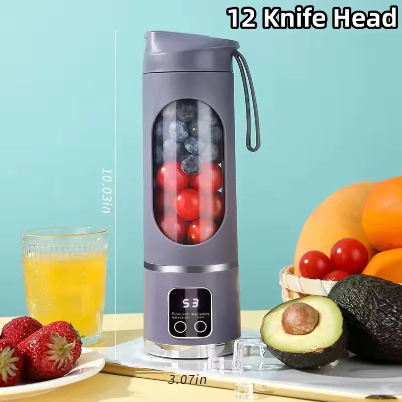 MiniBlend™ Electric Juicer with Ice Crusher & Digital Display Shopulia