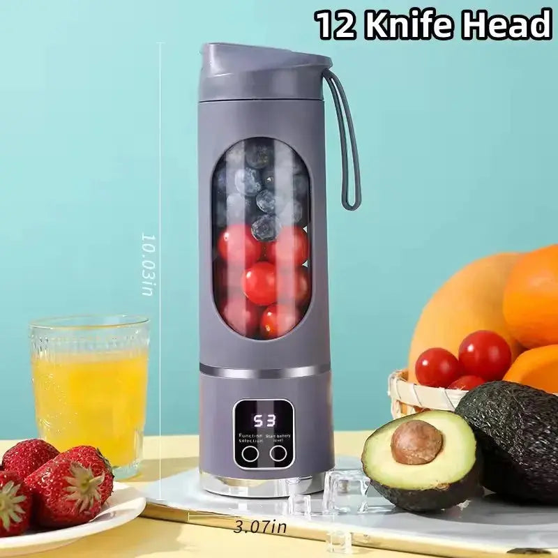 MiniBlend™ Electric Juicer with Ice Crusher & Digital Display Shopulia