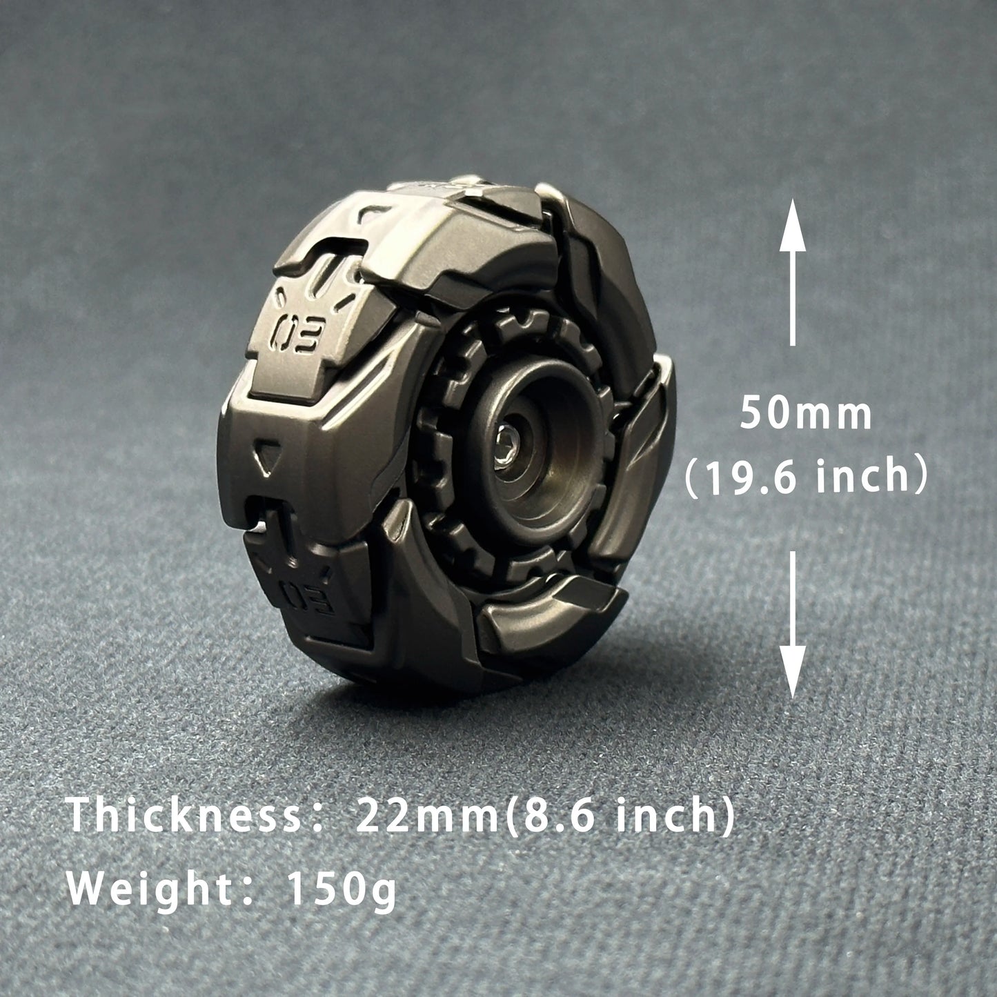 EDC Fidget Sliders Open Armor Spinning TopFidget Toys Stress Relief For Adults Magnetic Meta Shopulia