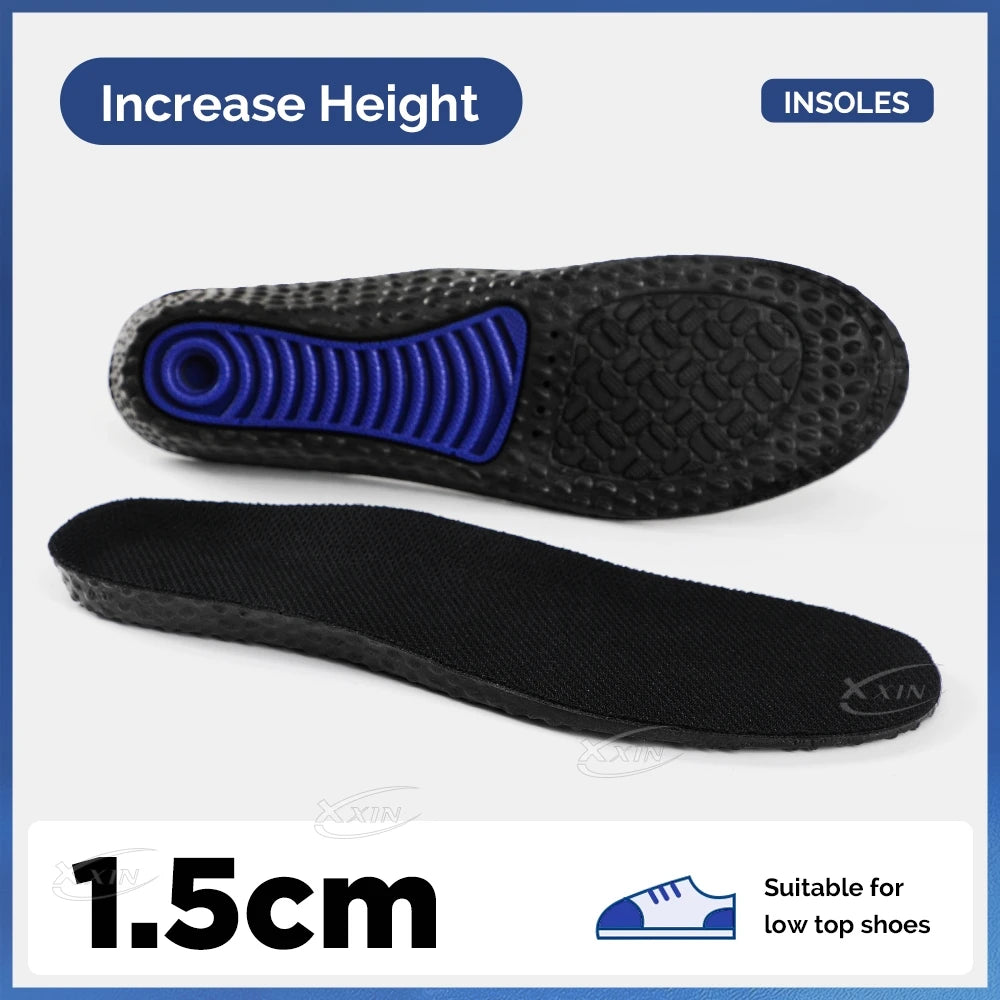 Height Increasing Insoles (1.5 cm / 2.5 cm / 3.5 cm | 0.6 in / 1.0 in / 1.4 in) – Discreet Lift Inserts for Men & Women - Shopulia
