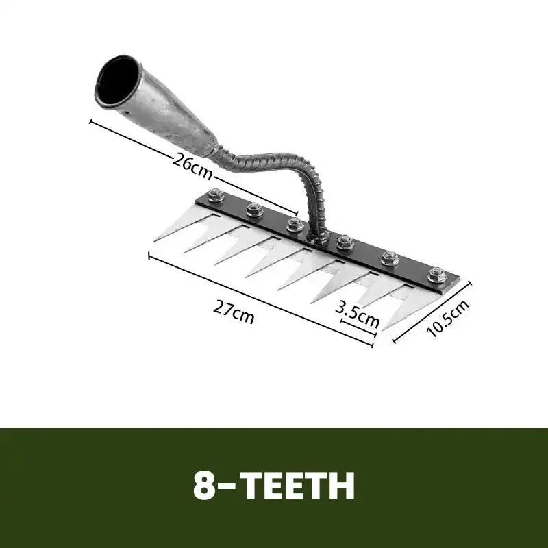 Carbon Steel Garden Rake Teeth – Weeding & Scarifying Tool | Shopulia