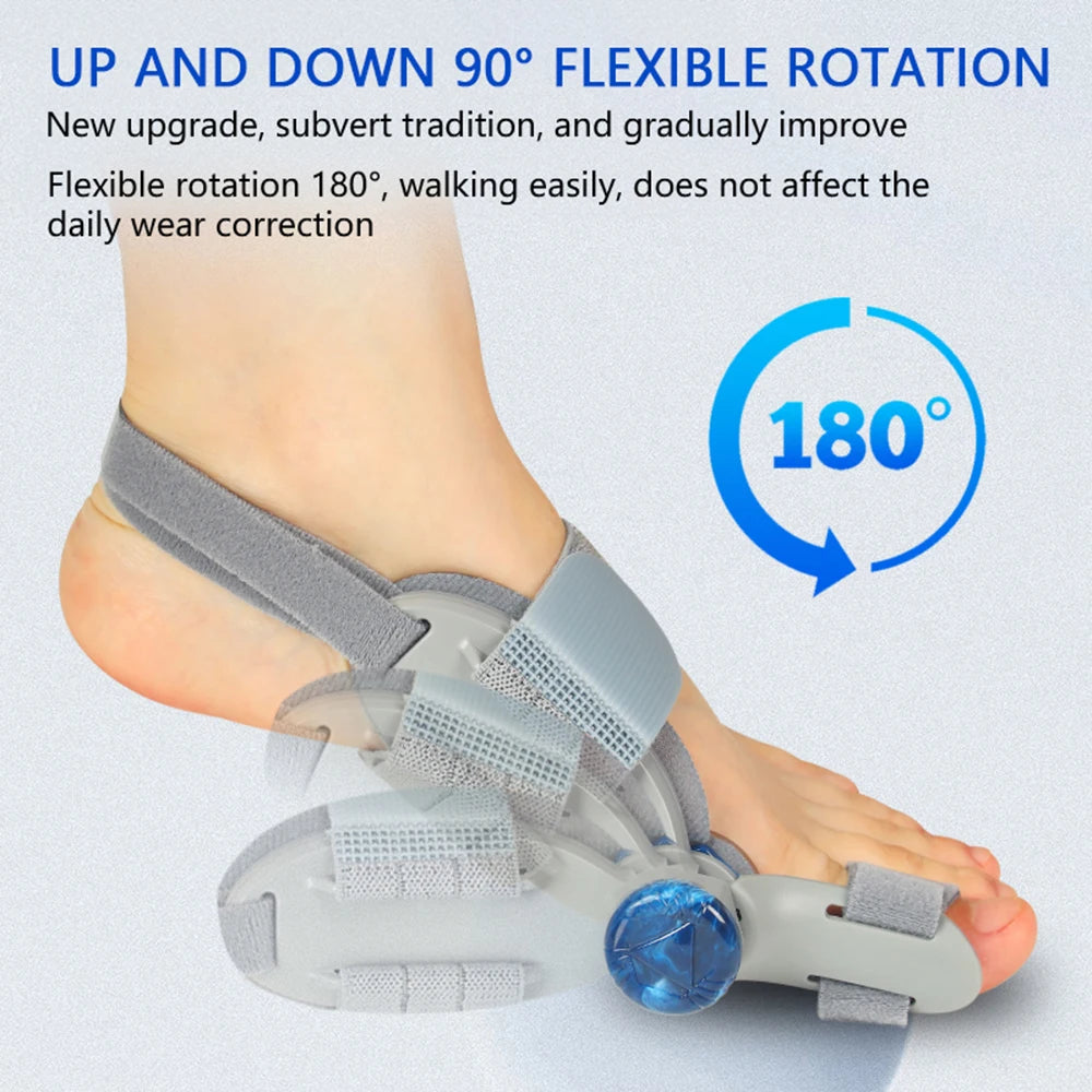 1/2pcs Bunion Corrector Adjustable Hallux Valgu Big Toe Valgus Corrector Rotatable Toe Corrector Straightener Toe Correction Shopulia