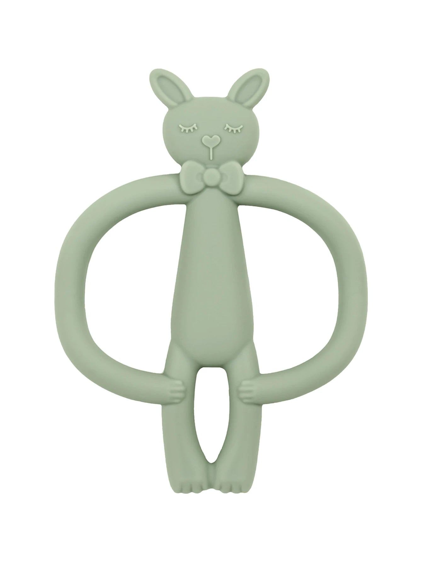 ColorKids™ Silicone Rabbit Teether for Babies Shopulia
