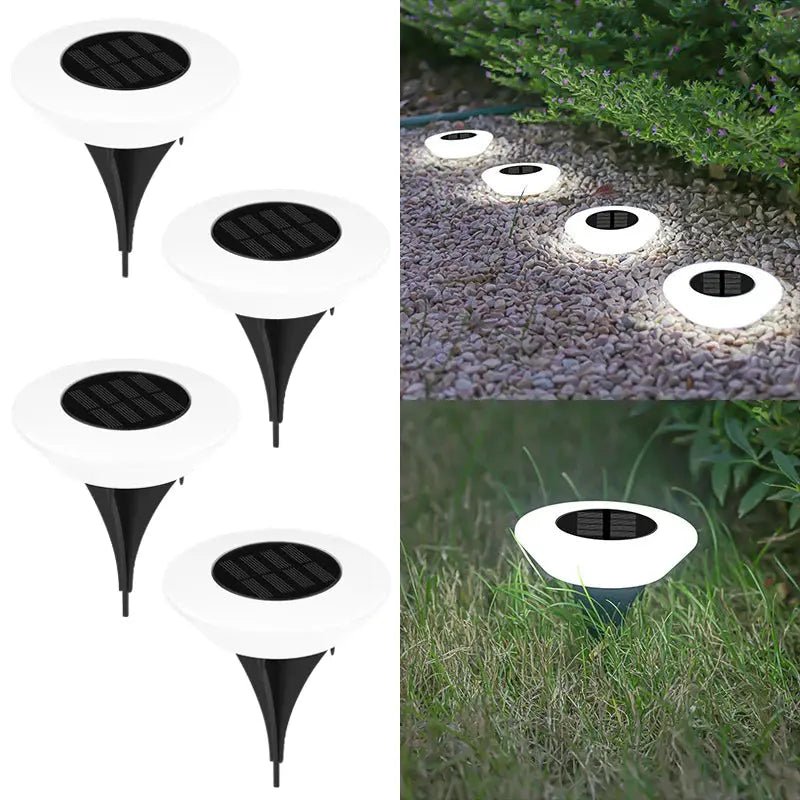 “EcoLite™ Solar Ground Lights – 14LED Waterproof Yard & Camping Decor” | Shopulia