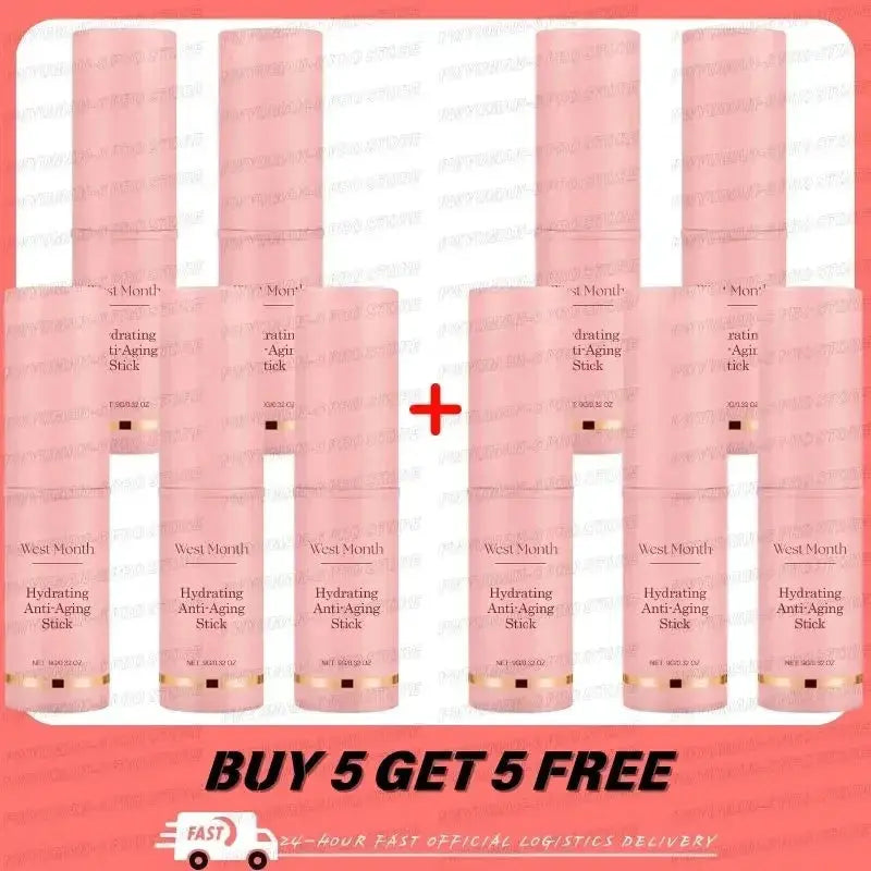 Glow Agelessly: Collagen & Hyaluronic Acid Eye Cream for Wrinkles – Korean Multi-Balm Stick - Shopulia