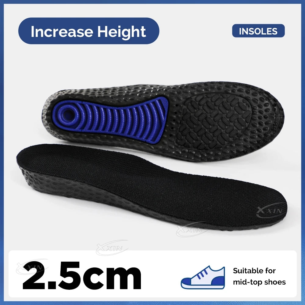 Height Increasing Insoles (1.5 cm / 2.5 cm / 3.5 cm | 0.6 in / 1.0 in / 1.4 in) – Discreet Lift Inserts for Men & Women - Shopulia