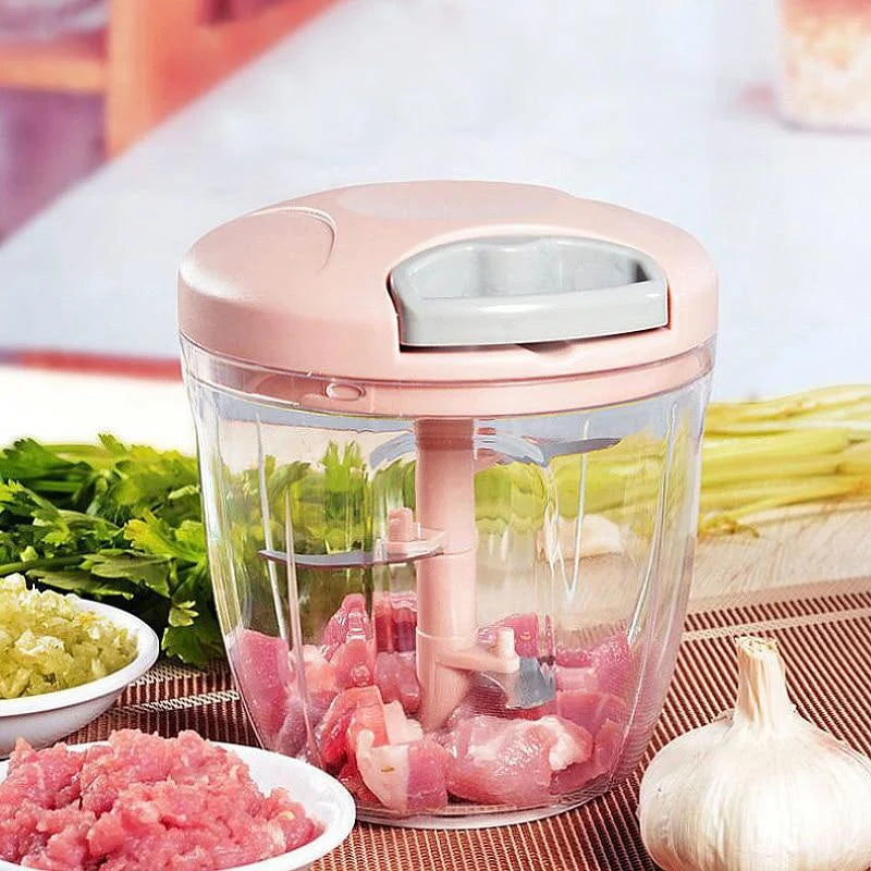 KitchenPro™ Manual Meat Mincer & Garlic Crusher Shopulia