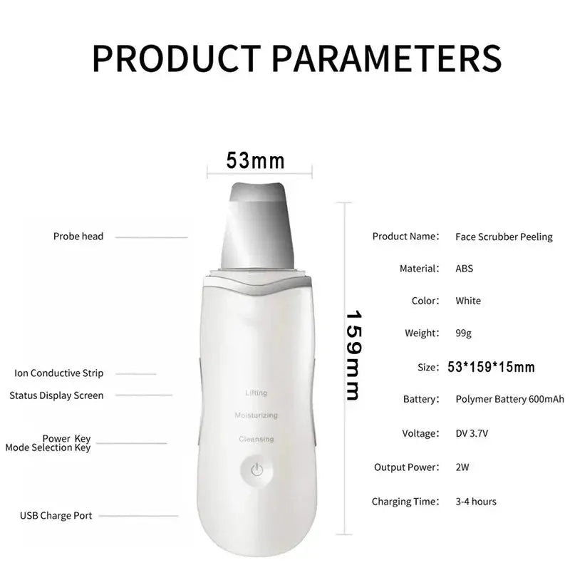 VibraSkin™ Deep Clean Facial Scrubber | Shopulia