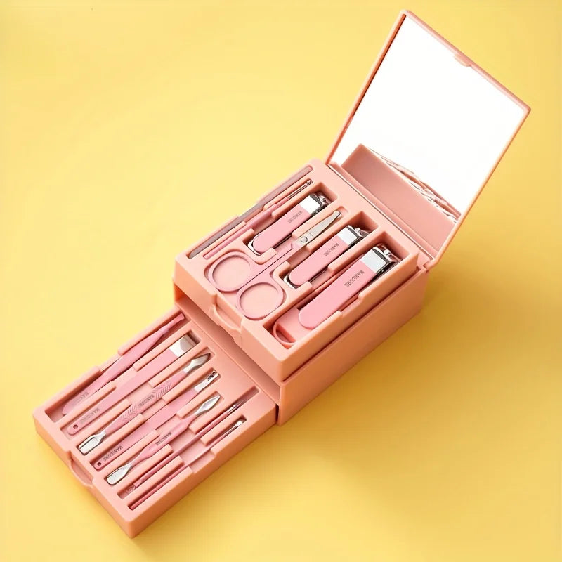All-in-One Nail Perfection Kit with Mirror – Your Hands Deserve Luxury
