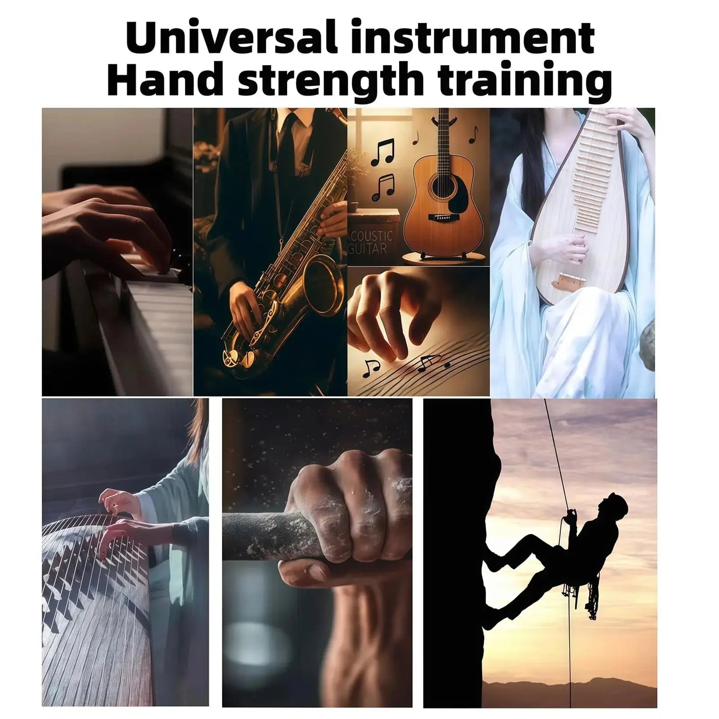 FingerFlex™ Hand Grip Exerciser for Guitar & Piano Shopulia