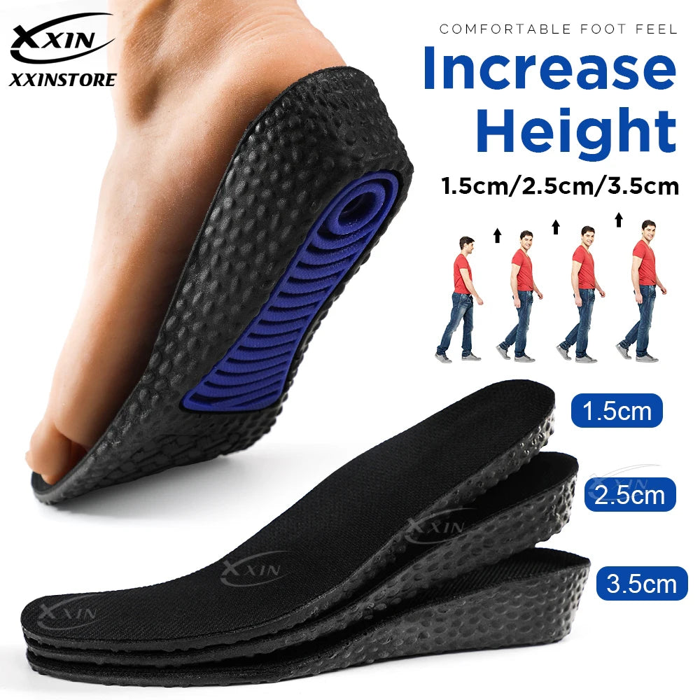 Height Increasing Insoles (1.5 cm / 2.5 cm / 3.5 cm | 0.6 in / 1.0 in / 1.4 in) – Discreet Lift Inserts for Men & Women - Shopulia