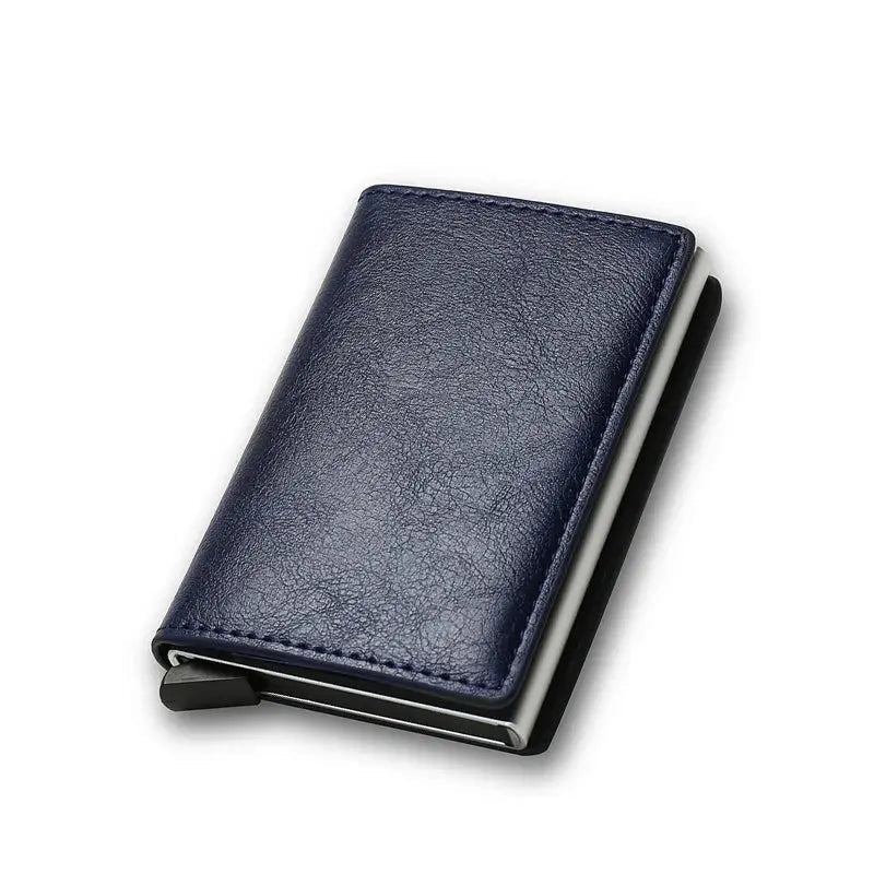 RFID Aluminium Leather Wallet | Shopulia