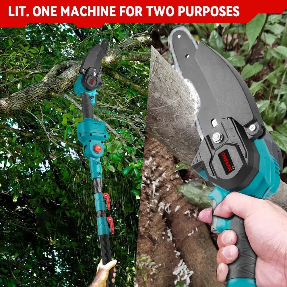 Brushless Chainsaw & Pruning Shears – 3500W, Telescopic Pole | Shopulia