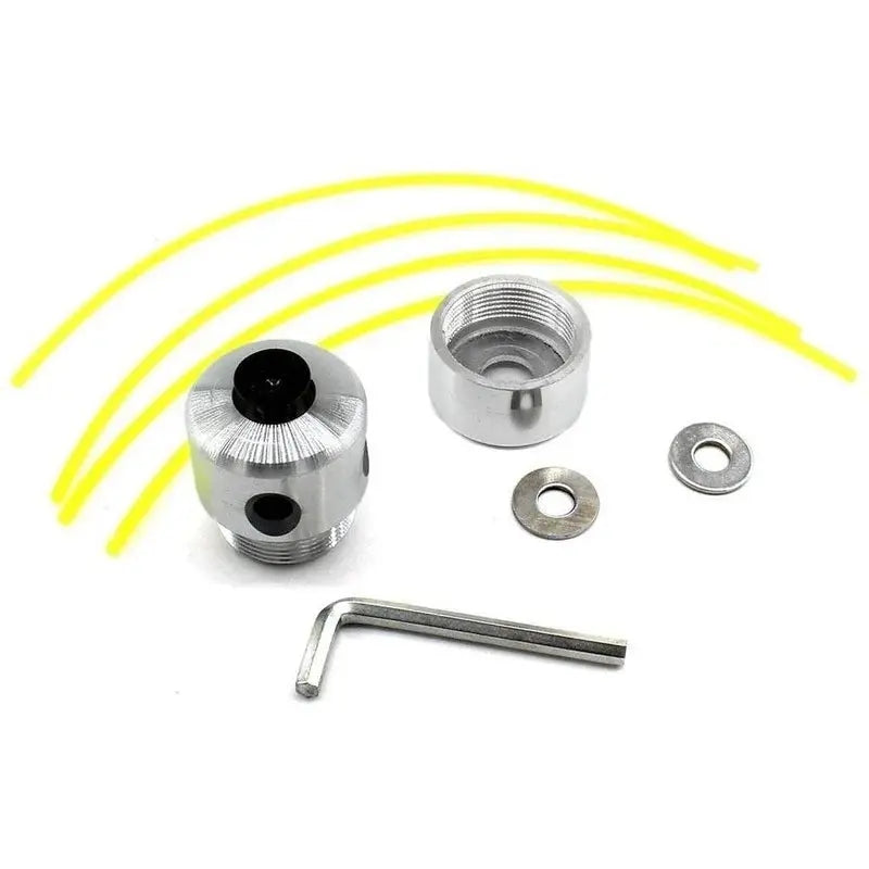 4-Line Aluminum Trimmer Head for Grass & Brush Cutter | Shopulia