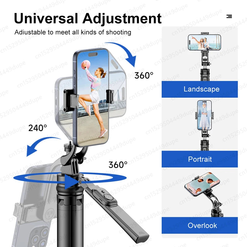 Tripod for Smartphone Light Camera,Tripods Stand with Wireless Bluetooth,Selfie Stick brackets with Phone Holder for Vlog/Video Shopulia