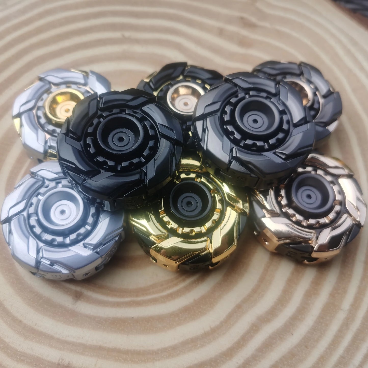 EDC Fidget Sliders Open Armor Spinning TopFidget Toys Stress Relief For Adults Magnetic Meta Shopulia