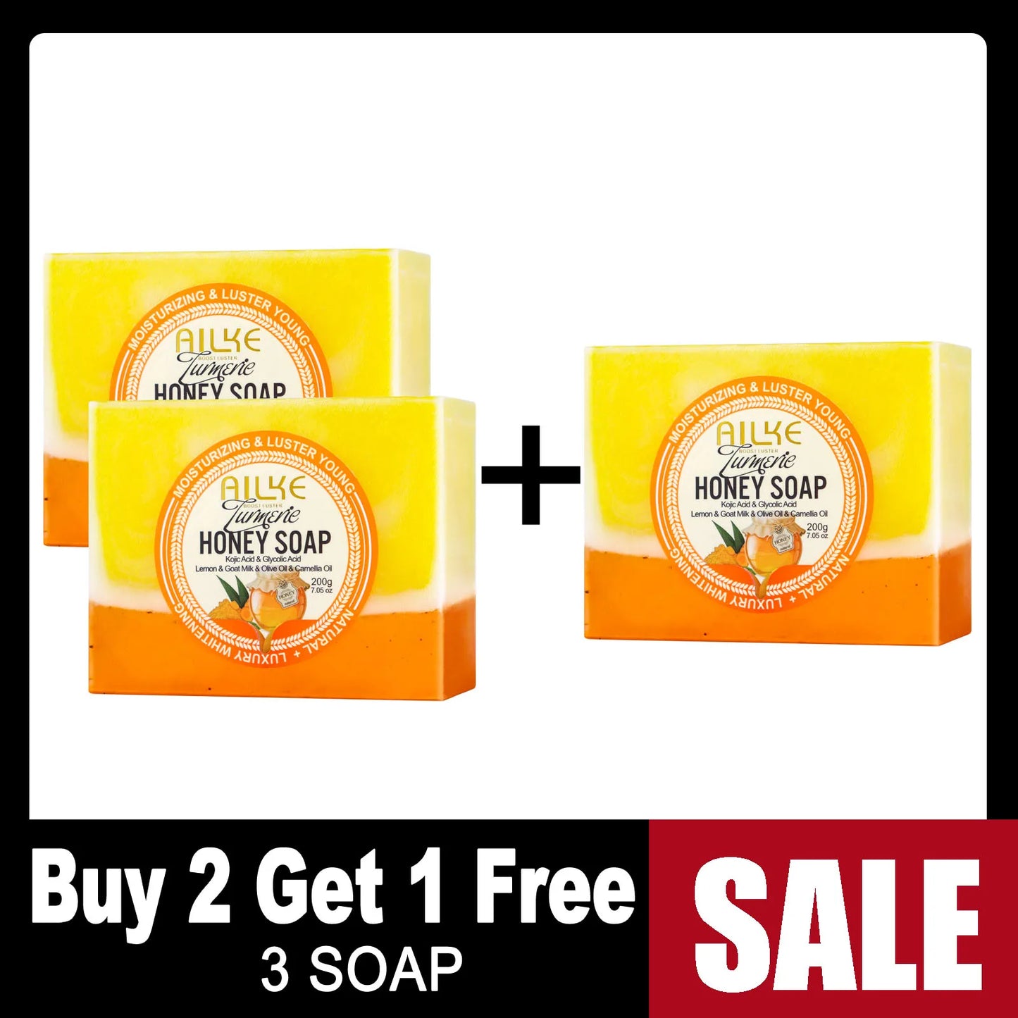Honey Turmeric Soap – Natural Cleanser for Radiant, Even-Toned Skin - Shopulia