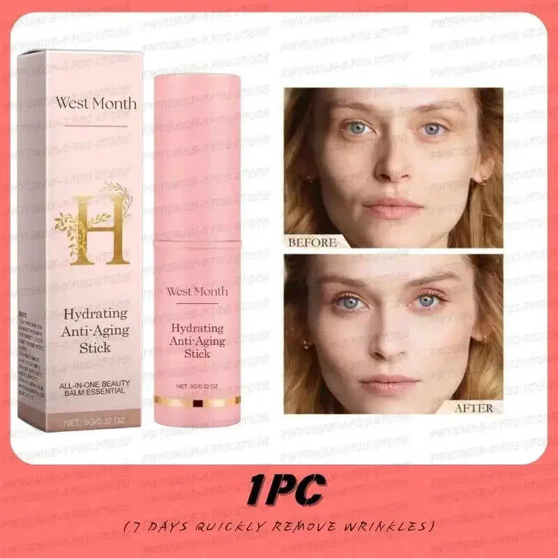 Glow Agelessly: Collagen & Hyaluronic Acid Eye Cream for Wrinkles – Korean Multi-Balm Stick - Shopulia
