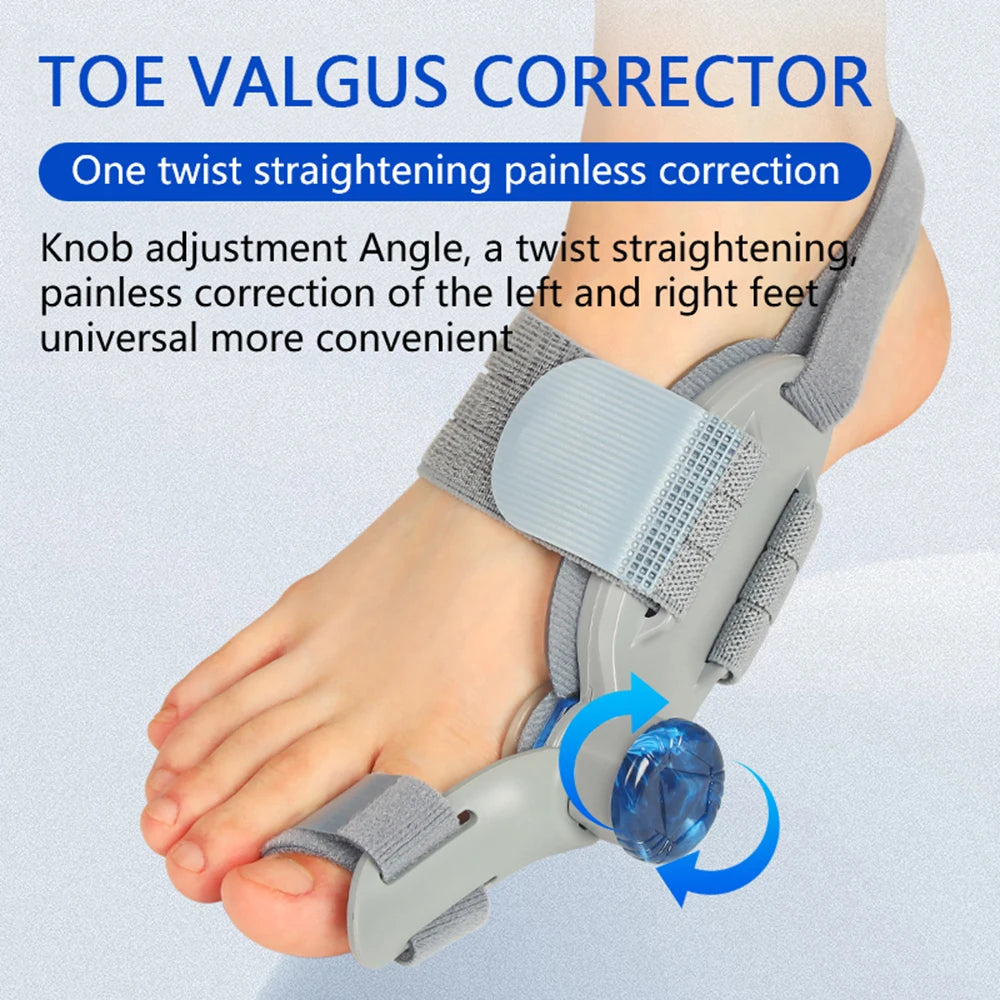 1/2pcs Bunion Corrector Adjustable Hallux Valgu Big Toe Valgus Corrector Rotatable Toe Corrector Straightener Toe Correction Shopulia