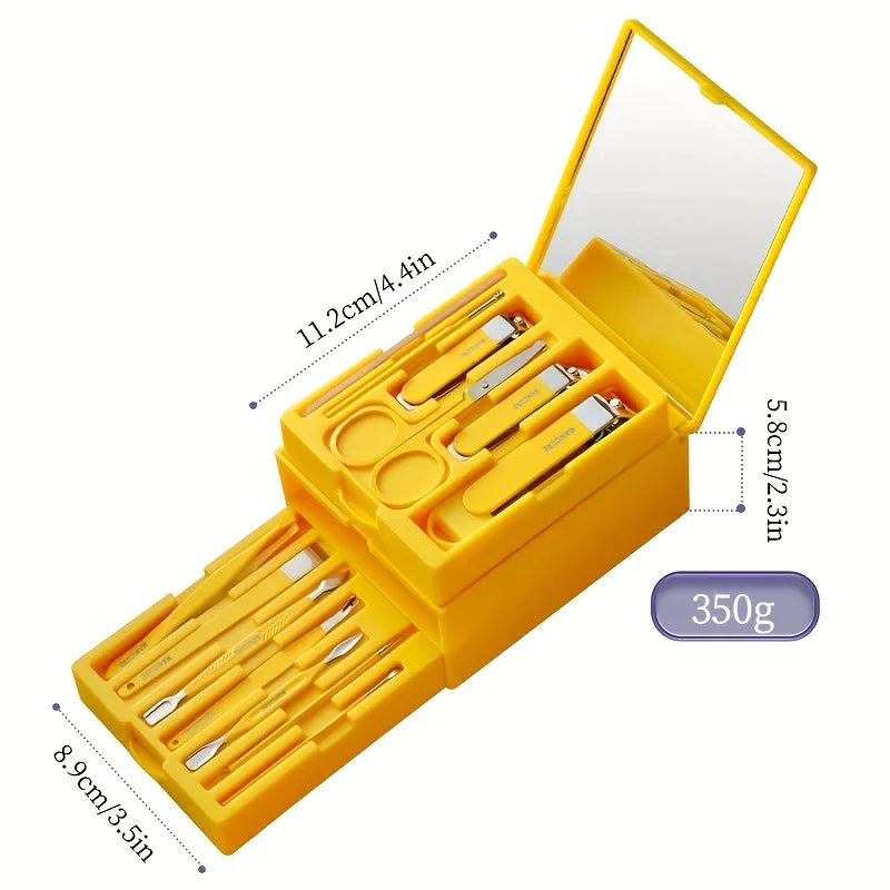 All-in-One Nail Perfection Kit with Mirror – Your Hands Deserve Luxury