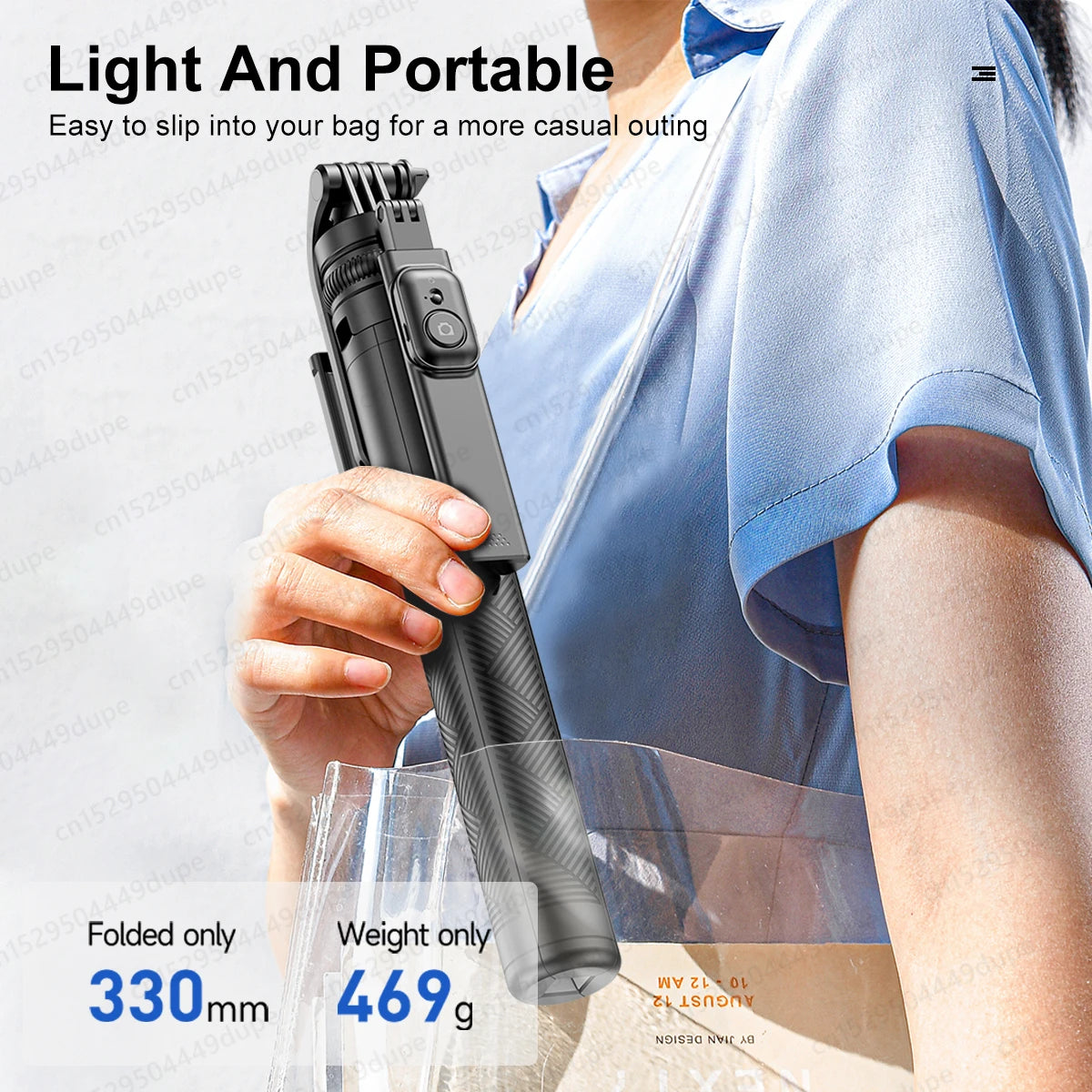 Tripod for Smartphone Light Camera,Tripods Stand with Wireless Bluetooth,Selfie Stick brackets with Phone Holder for Vlog/Video Shopulia