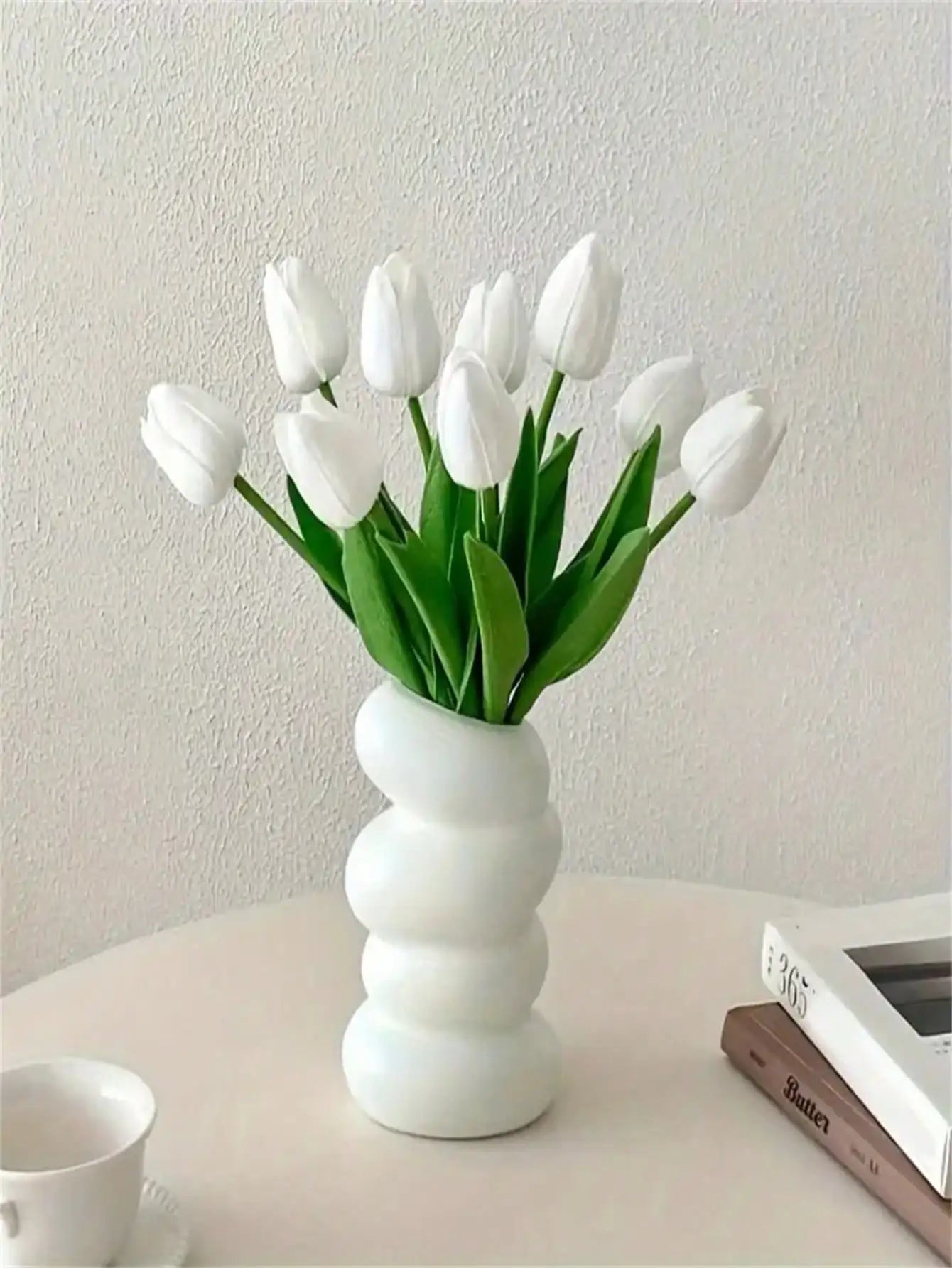 EverTulip™ Set of 6 Fake Tulips for Desk & Home Shopulia