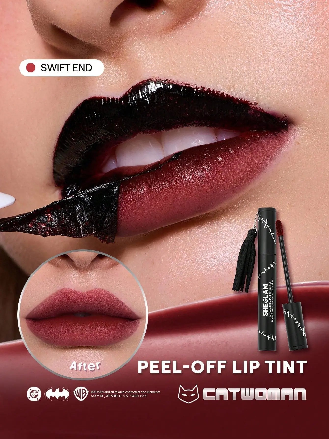 Peel-Off Lip Tint Set - High Stakes Lip Combo | Long-Lasting Face Paint Lip Stain for Women & Girls | Ideal for Y2K Fancy Fashion | Shopulia