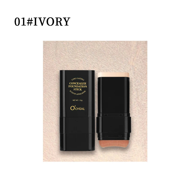 O'cheal Two In One Concealer Foundation Stick Facial Matte Waterproof Bronzer Contouring Face Coverage Moisturizing Makeup Cream Shopulia