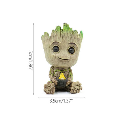 Mini Tree Man Desk Decor – Cute Resin Figurine 5cm Shopulia