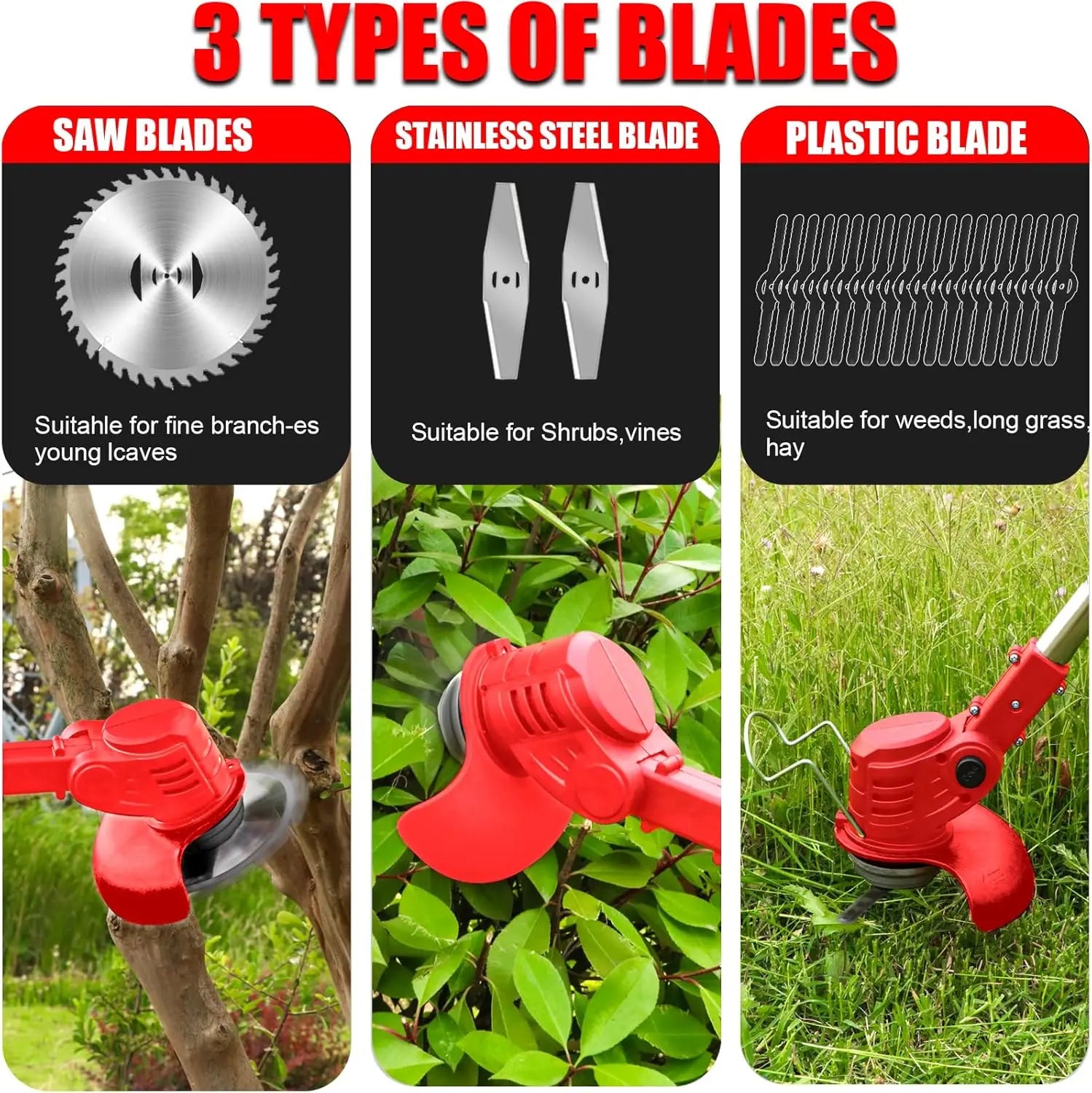 TrimMaster™ 3-in-1 Electric Grass Trimmer Shopulia