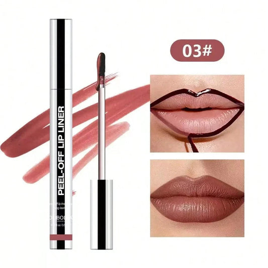 Waterproof Lip Liner Peel Off Tattoo Lipgloss Waterproof Long Lasting Matte Lip Contour Tear-off Lips Stain Cosmetics Shopulia