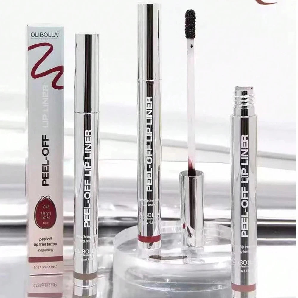 Waterproof Lip Liner Peel Off Tattoo Lipgloss Waterproof Long Lasting Matte Lip Contour Tear-off Lips Stain Cosmetics Shopulia