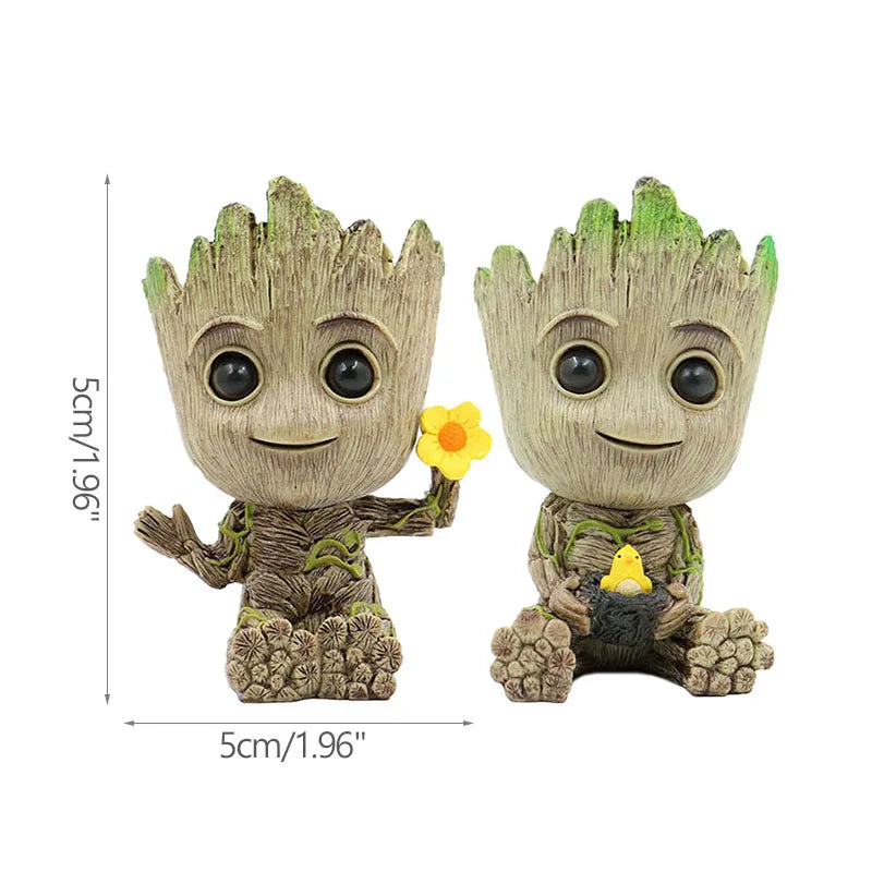 Mini Tree Man Desk Decor – Cute Resin Figurine 5cm Shopulia