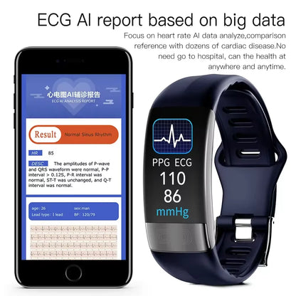 P11 Plus Smart Watch Home Health Check Sports Smart Watch with AI Voice Assistant Email Dial Call Gesture Control Functions