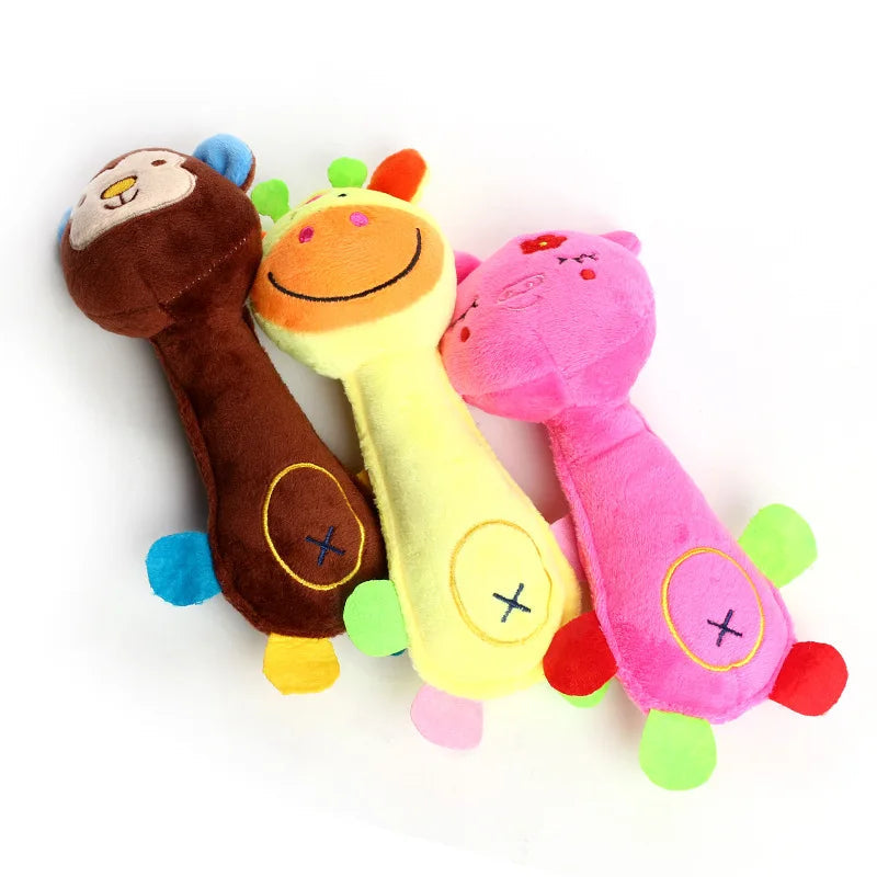 PawJoy™ Squeaky Plush Dog Toy Shopulia