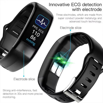 P11 Plus Smart Watch Home Health Check Sports Smart Watch with AI Voice Assistant Email Dial Call Gesture Control Functions