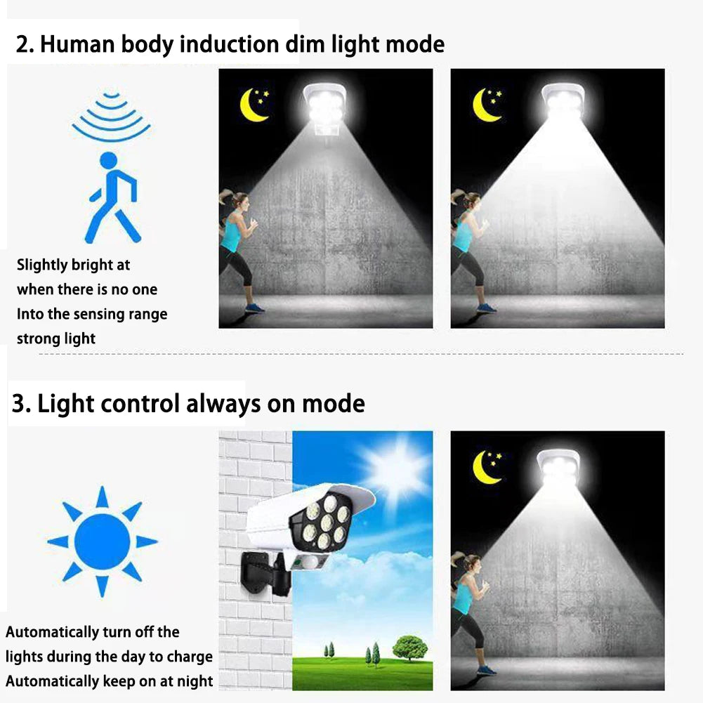 “SolarCam™ Outdoor LED Spotlight – Motion Sensor Waterproof Lamp” Shopulia