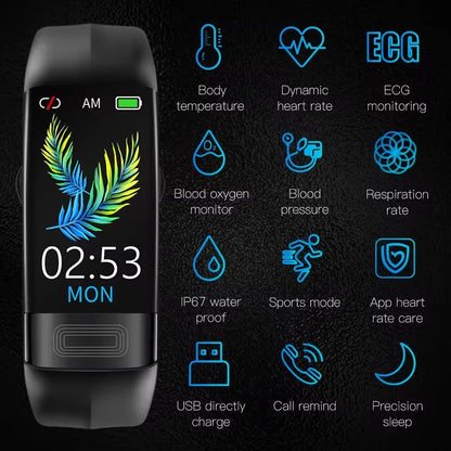 P11 Plus Smart Watch Home Health Check Sports Smart Watch with AI Voice Assistant Email Dial Call Gesture Control Functions