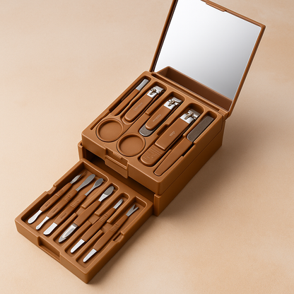 All-in-One Nail Perfection Kit with Mirror – Your Hands Deserve Luxury