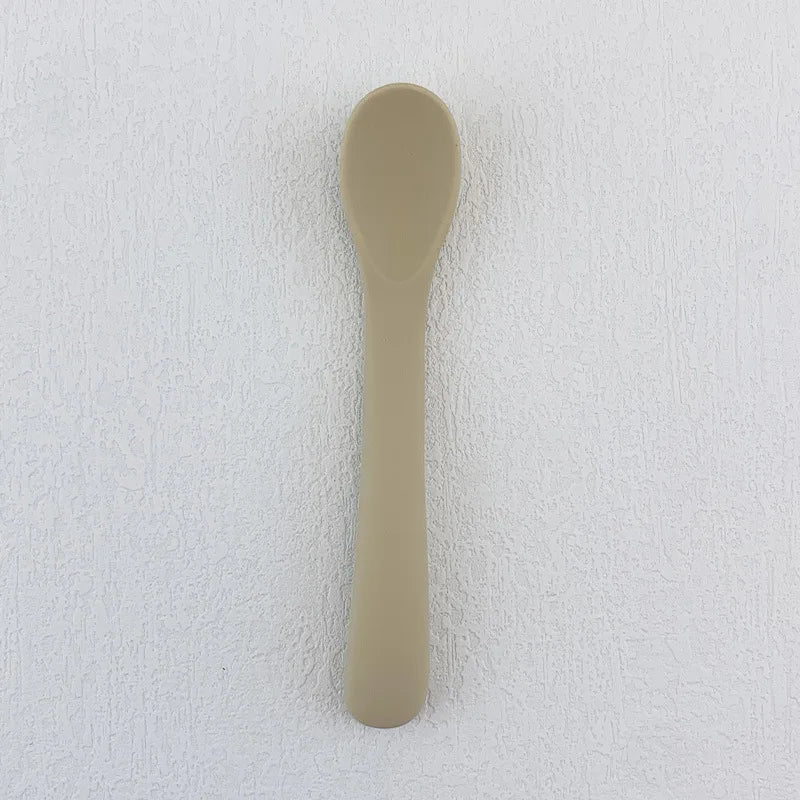 BabySoft™ Silicone Feeding Spoon Shopulia