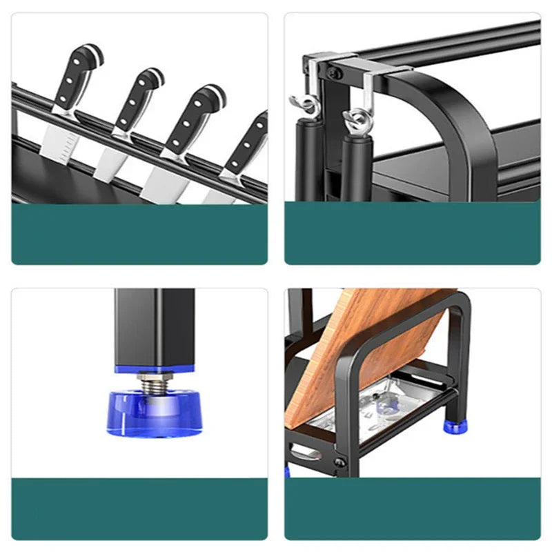 KitchenMate™-Layer Stainless Steel Storage Rack Shopulia