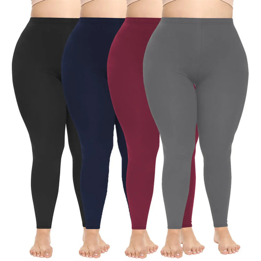 VEQKING ™ The Ultimate Comfort Leggings | Buttery Soft High-Waisted Lounge Pants for Women Sizes 1XL-5XL