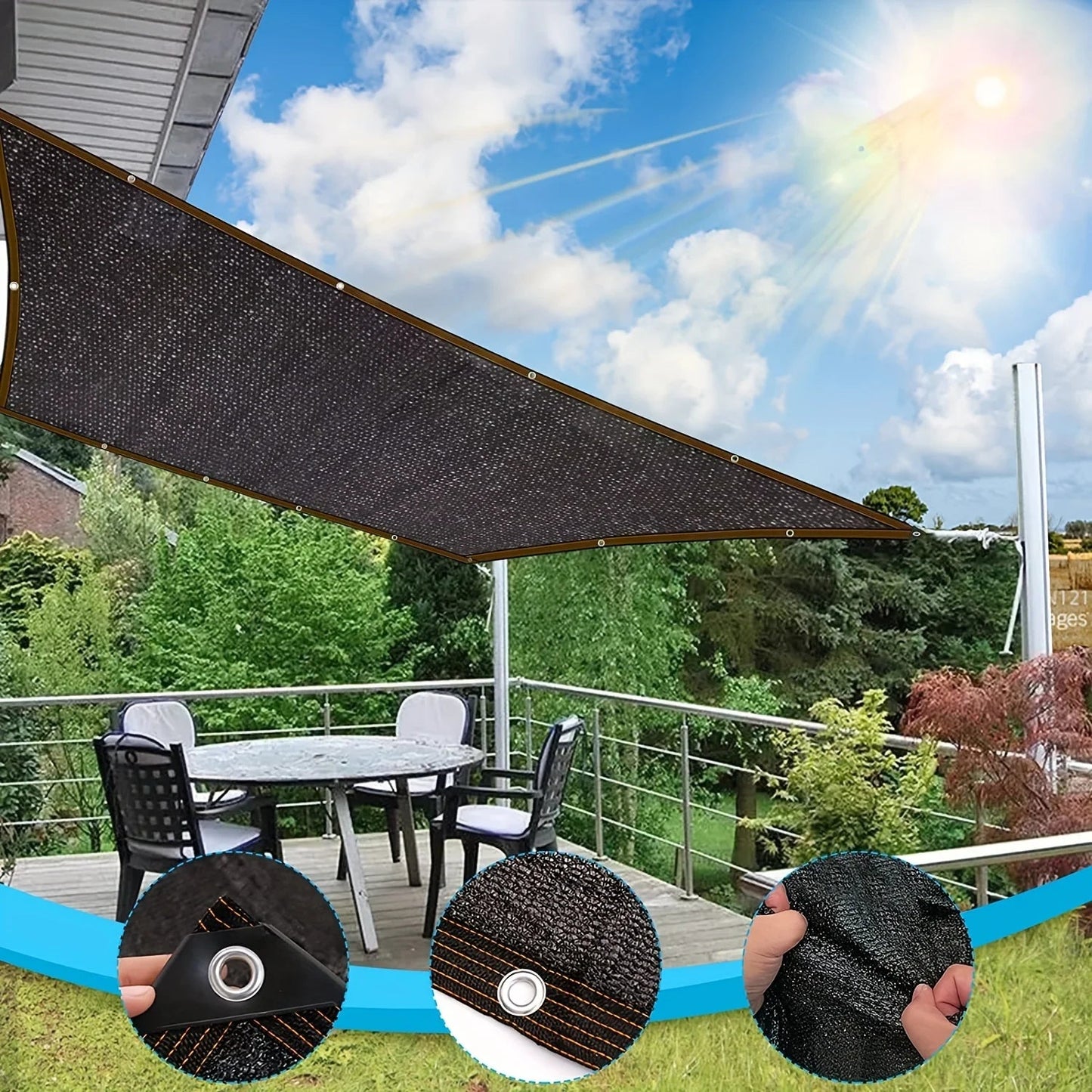 SunGuard™ Shade Cloth for Garden & Patio Shopulia