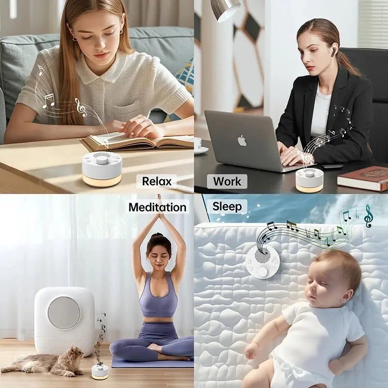 Portable white noise machine for sleep, travel, and nursery | Shopulia