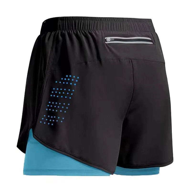 FlexFit™ Men’s Sports Shorts Shopulia