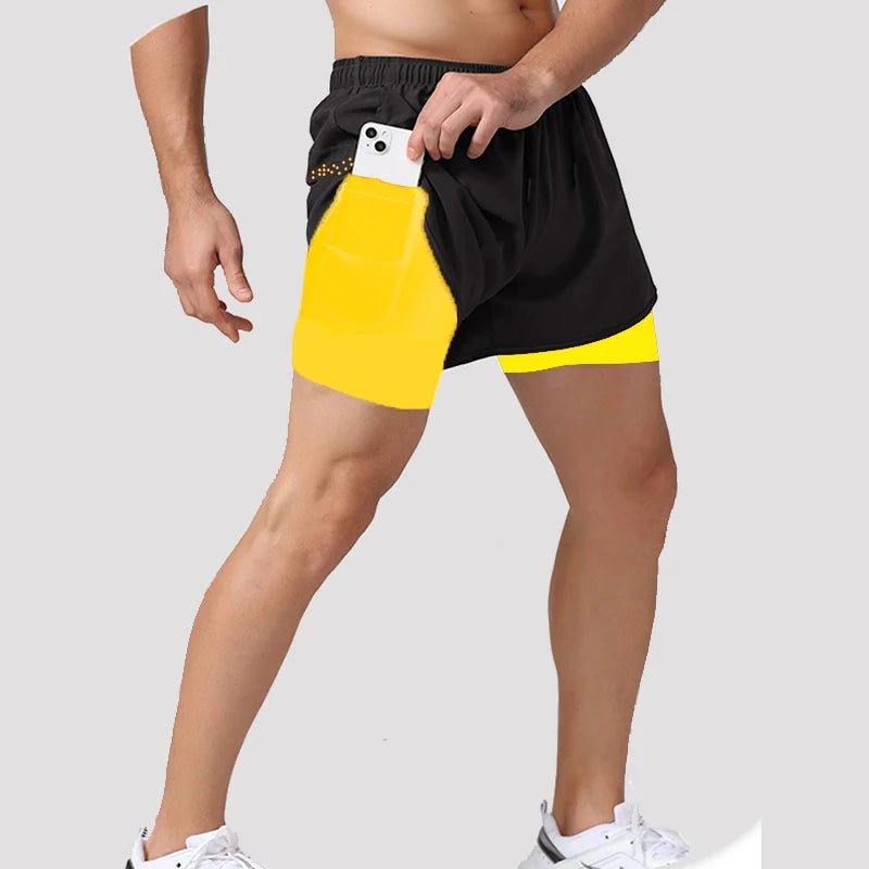 FlexFit™ Men’s Sports Shorts Shopulia